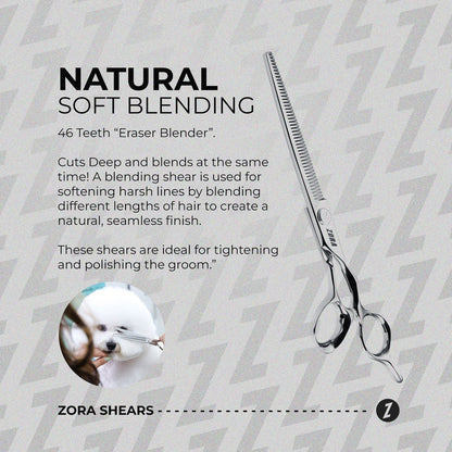 Zora Pet Grooming Blender Shear