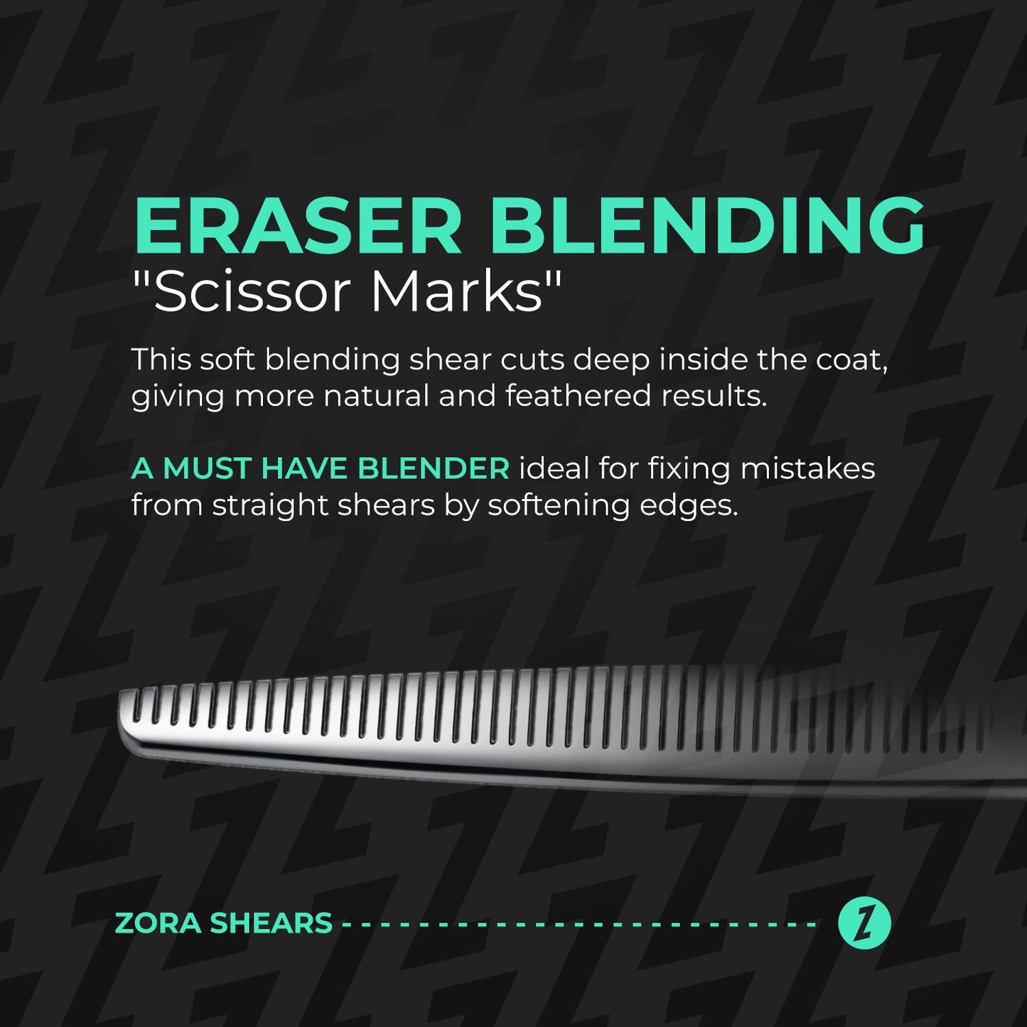 Zora Pet Grooming Blender Shear