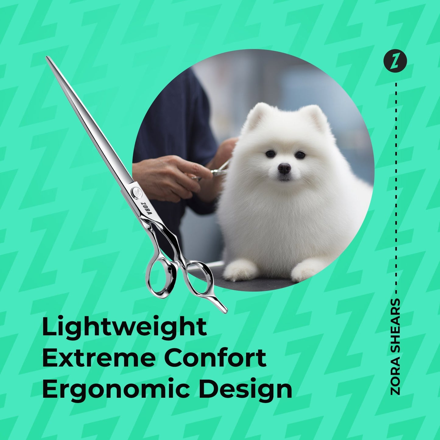 Zora Pet Grooming Shear