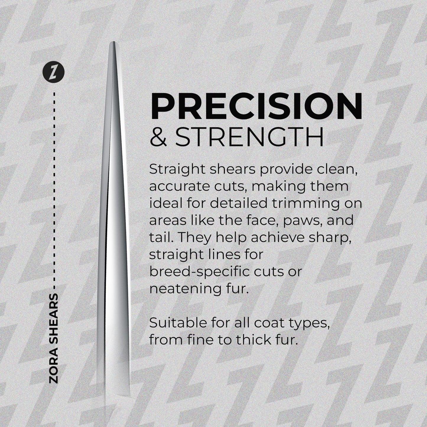 Zora Pet Grooming Shear