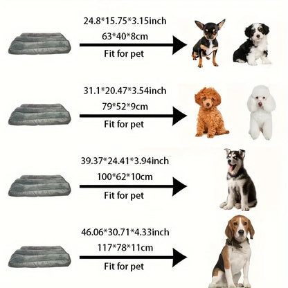 Warm Corduroy Dog Bed
