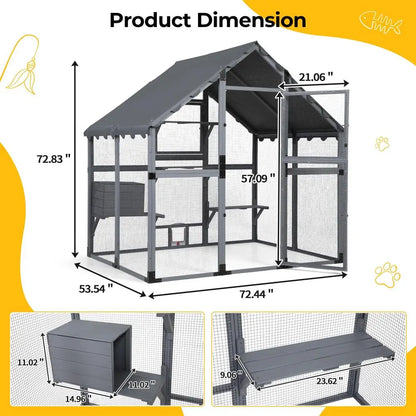 Large Cat Enclosure