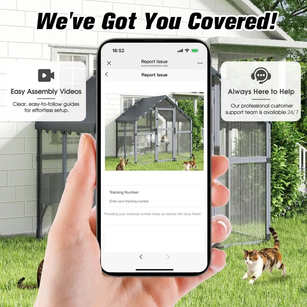 Large Cat Enclosure