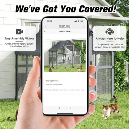 Large Cat Enclosure